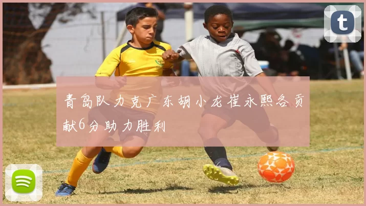 青岛队力克广东胡小龙崔永熙各贡献6分助力胜利